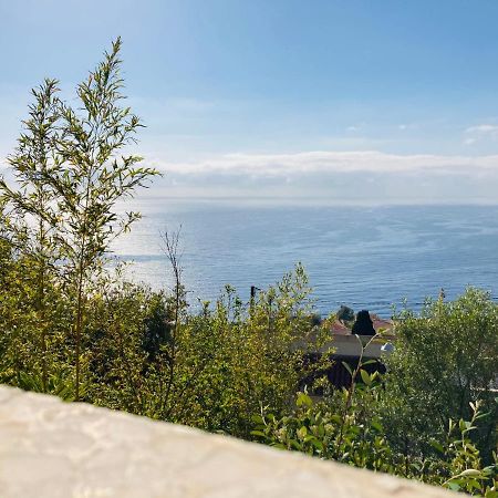 Maison Mediterraneo - Rez De Villa, Vue Imprenable Sur La Mer Pietranera Dış mekan fotoğraf