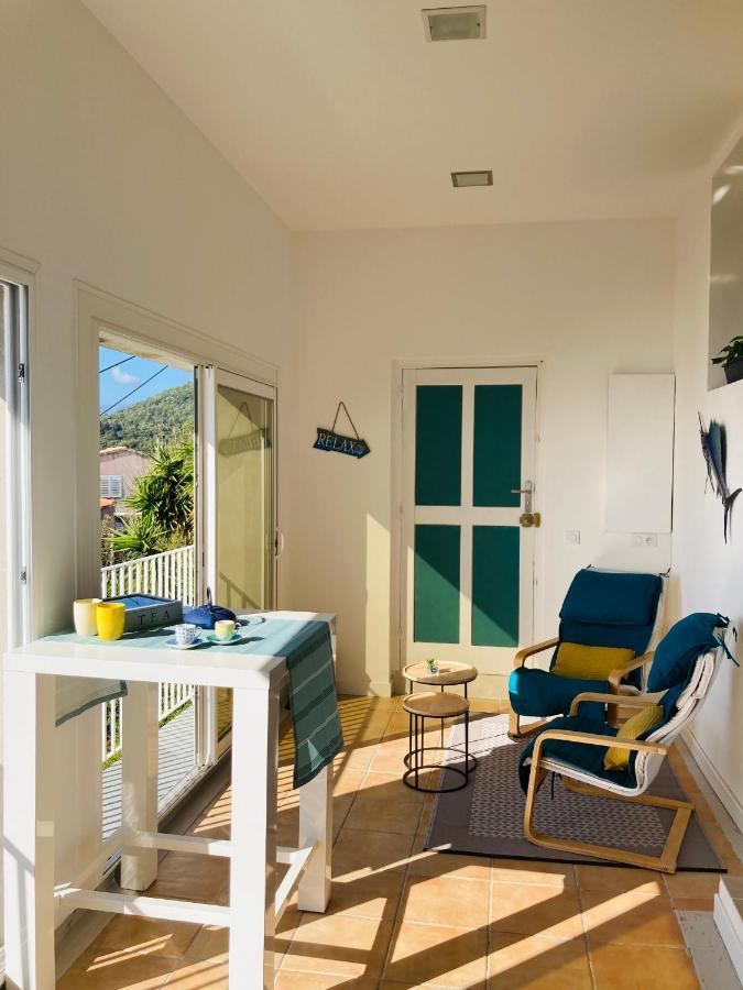 Maison Mediterraneo - Rez De Villa, Vue Imprenable Sur La Mer Pietranera Dış mekan fotoğraf