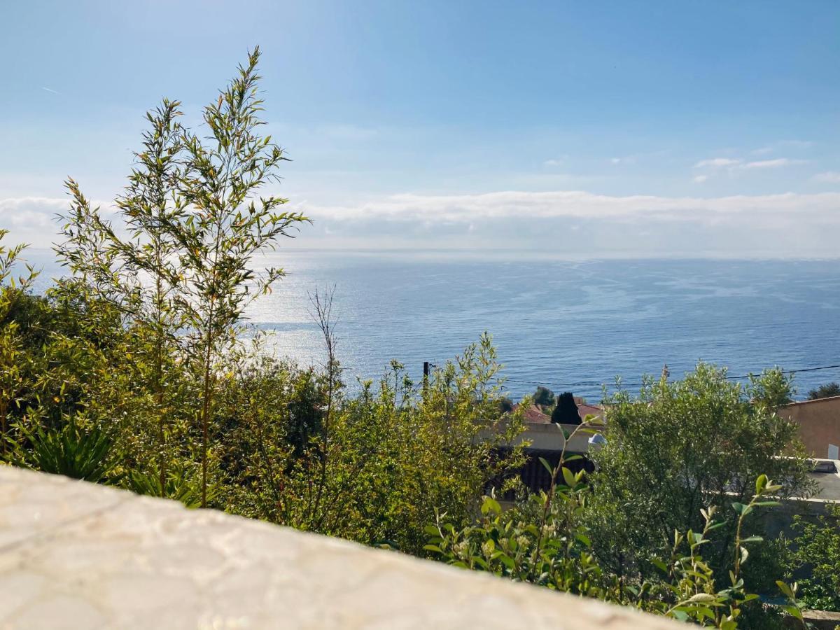 Maison Mediterraneo - Rez De Villa, Vue Imprenable Sur La Mer Pietranera Dış mekan fotoğraf